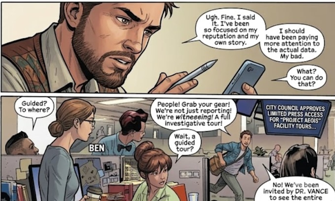 design comic pages, comic panel and comic characters as a comic artist