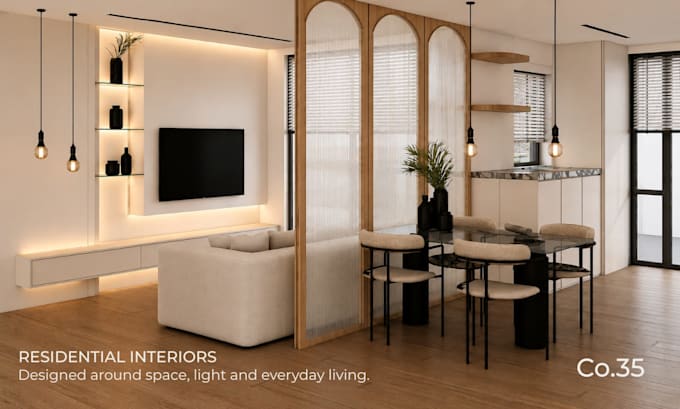 create 3d interior design and furniture layout for your room