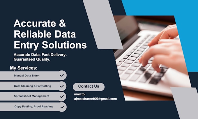 be your professional data entry specialist and excel expert