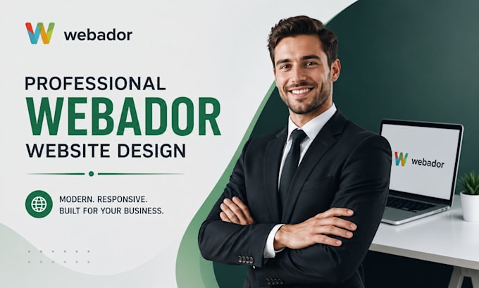 responsive webbador website design redesign webador website for your business