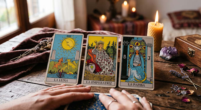 an intuitive spanish tarot reading