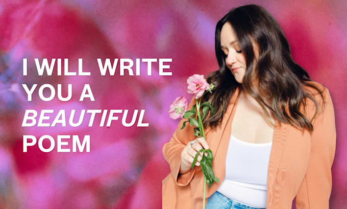write a personalized poem for your special occasion