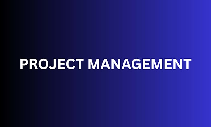 do project management task