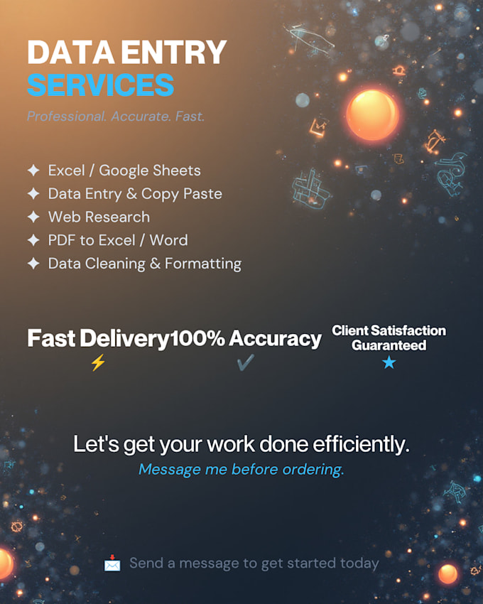 do data entry for your business