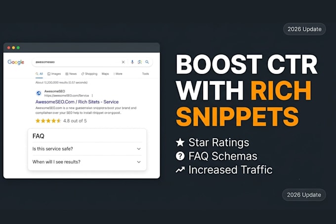 setup schema markup, structured data, and rich snippets for your website