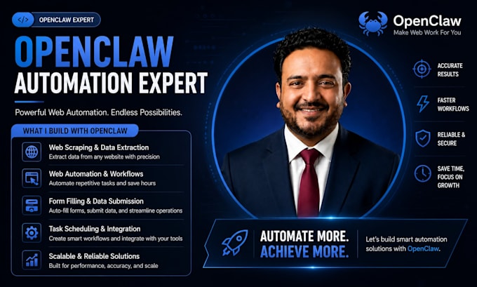 create openclaw bots for web scraping and automation