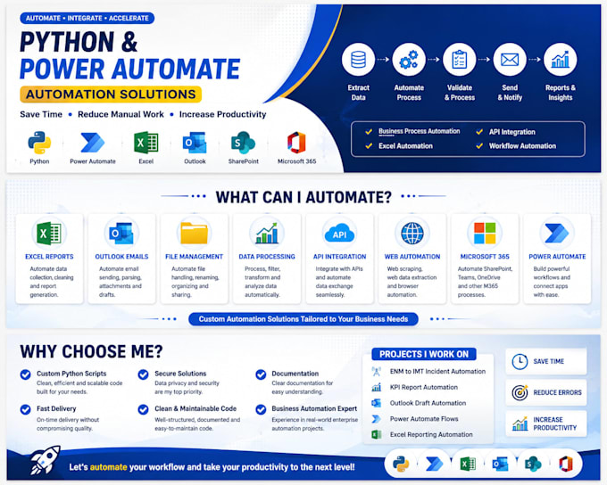 create python automation scripts for your business