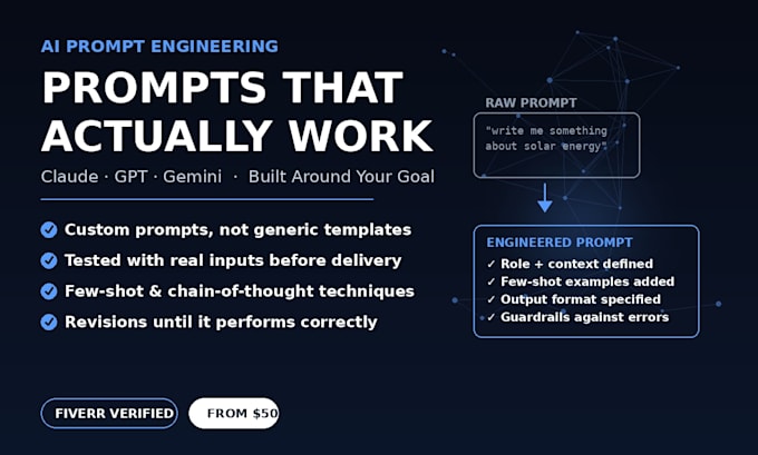 engineer custom ai prompts