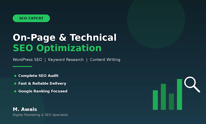do wordpress SEO, on page off page optimization