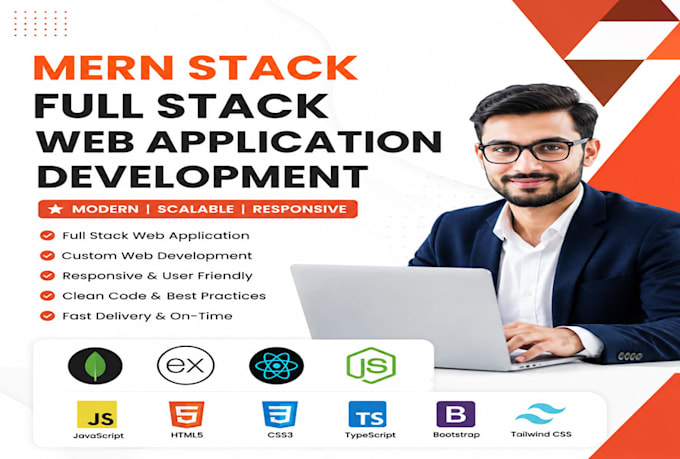 be your mern stack developer for full stack web app and web app development