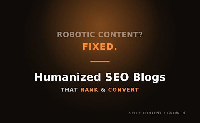 write humanized SEO blog posts that pass ai detectors
