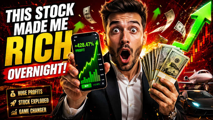 create viral stock market youtube thumbnails that boost CTR