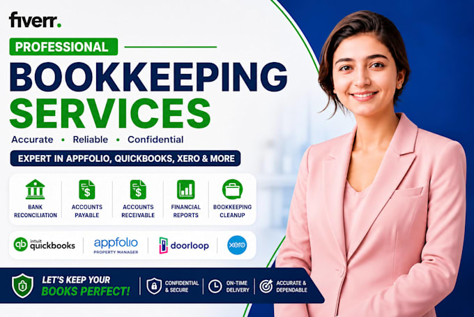 do property management bookkeeping using appfolio, buildium and doorloop
