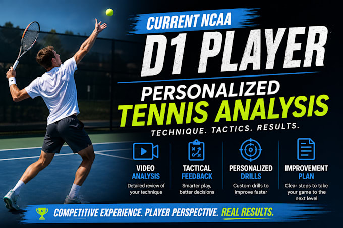analyze your tennis technique and help you improve fast