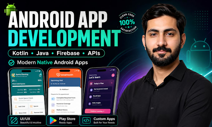 develop android apps in kotlin and java