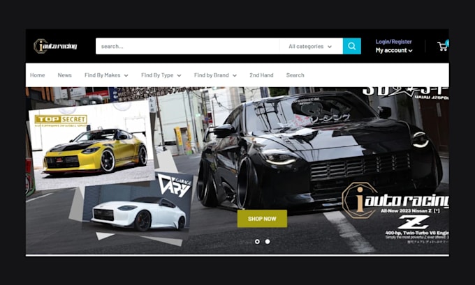 auto part shopify store auto part woocommerce website automobile auto part store