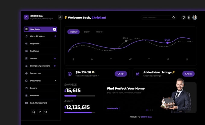 design and develop custom ai web application as full stack developer
