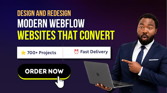 design, redesign or develop webflow website, figma to webflow
