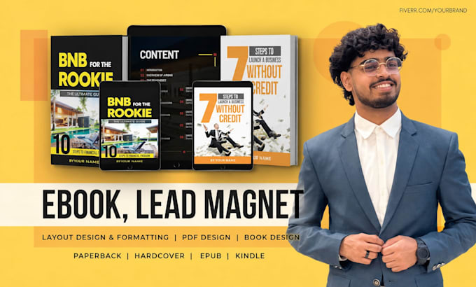 design branded PDF lead magnets, ebooks workbooks