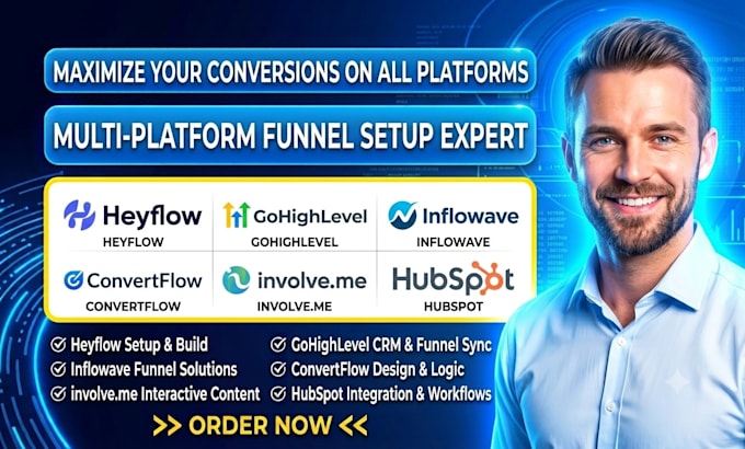 setup heyflow gohighlevel inflowave convertflow involve me hubspot sales funnel