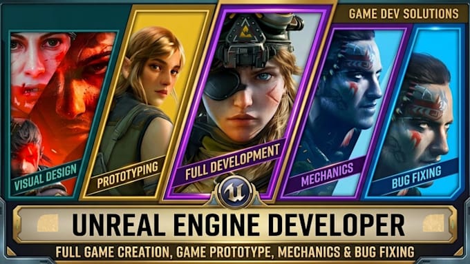 unreal engine game development, create unreal engine game, ue5 blueprints