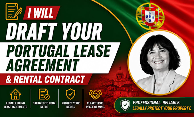 draft your portugal lease agreement and rental contract