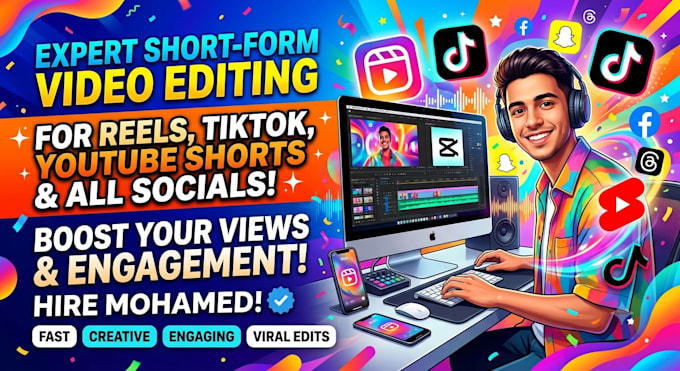 create engaging and professional social media reels