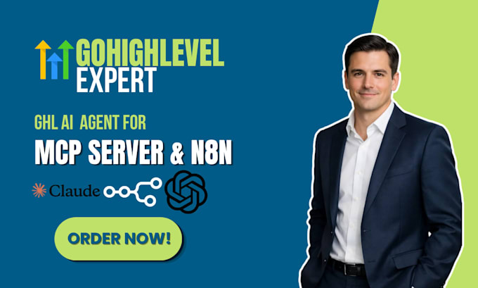 create a custom ghl ai agent for automation with n8n and mcp server