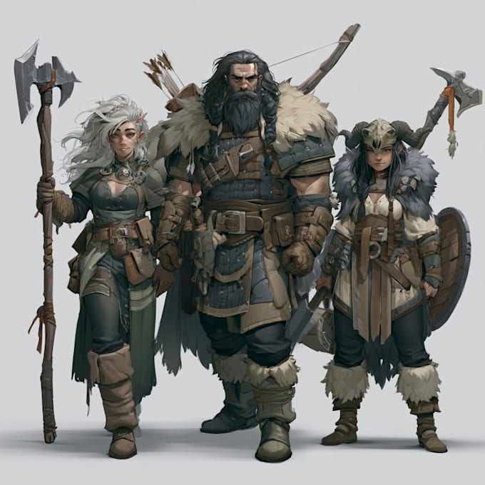 dnd character art and dnd character art
