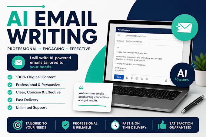 write professional ai emails