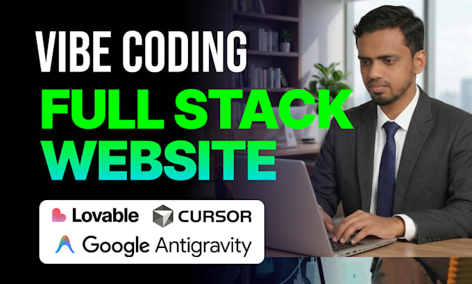 build your full stack website or mvp using vibe coding