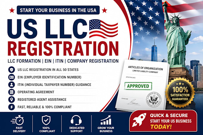 form wyoming llc, new mexico llc and get ein fast, within 24 hours