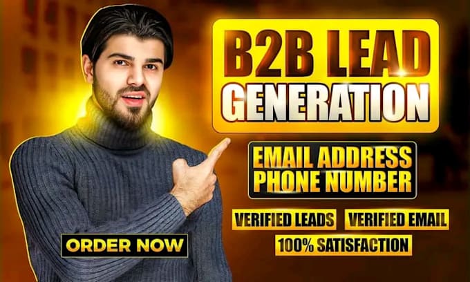 do linkedin b2b lead generation and prospect list building