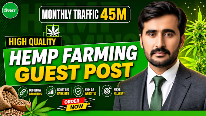 do hemp framing guest post on high da website
