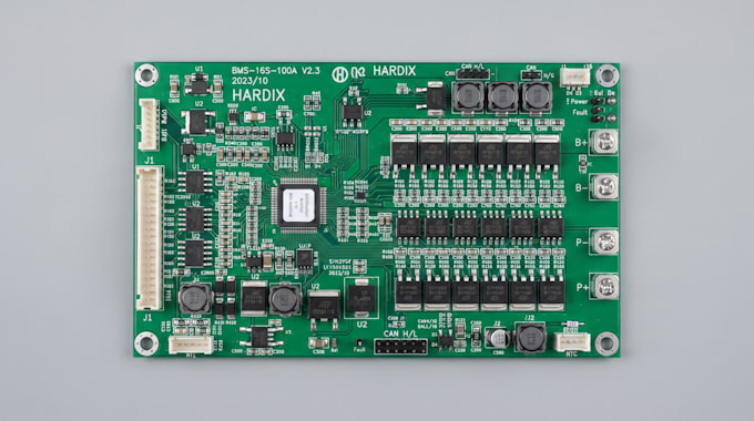 design battery management system, bms, pcb, circuit and hardware