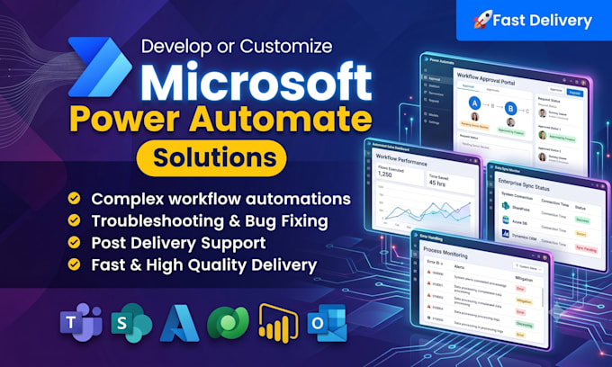create complex API integrations and workflows in power automate