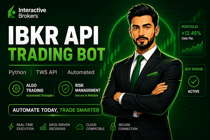 develop ibkr tws trading bots using tws api