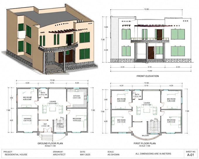 do autocad 2d floor plan, 3d floor plan design architectural 3d rendering