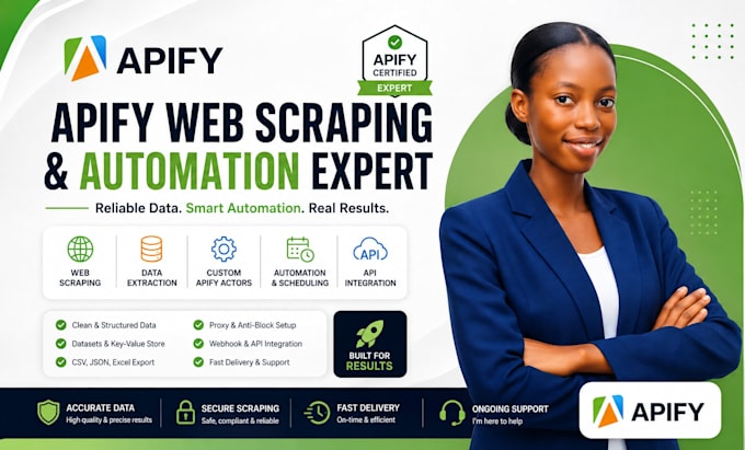 build apify web scraper, custom actor, data extraction and automation