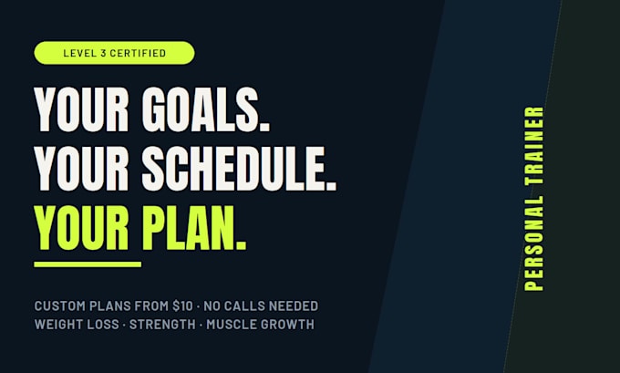 be your personal trainer and build your custom workout plan