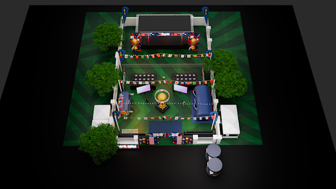 create 3d floor plan with renders and walk through