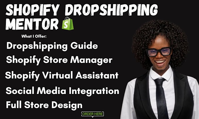 be your shopify dropshipping mentor one on one guide ecommerce mentor