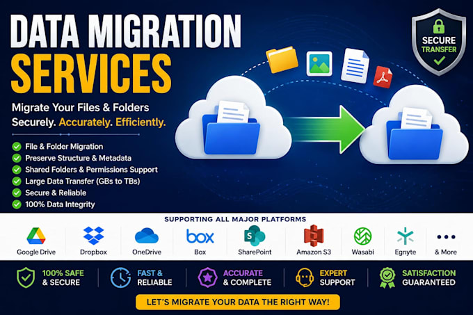 migrate data between google drive dropbox and box