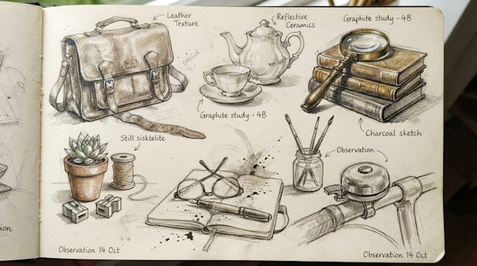 make product and object sketch from your photo