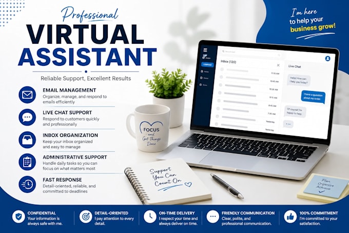 be your reliable virtual assistant for administrative tasks