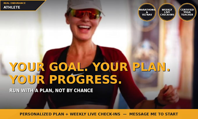 be your running coach and help you reach your goal