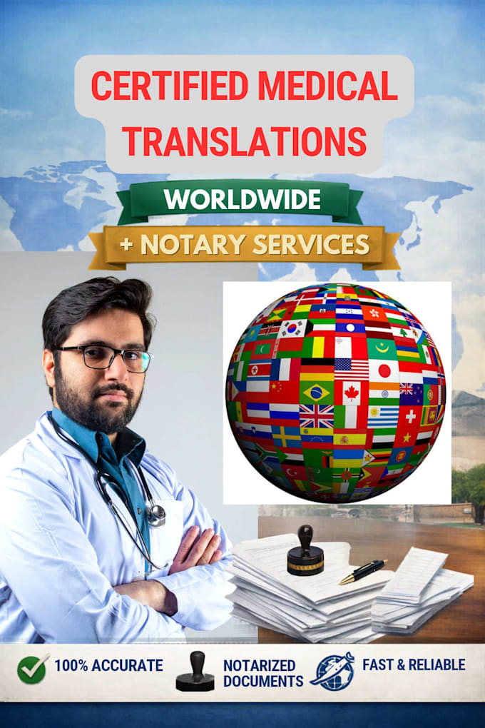 do certified medical translation with certification