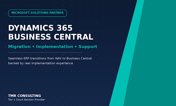 migrate and support your dynamics 365 business central erp
