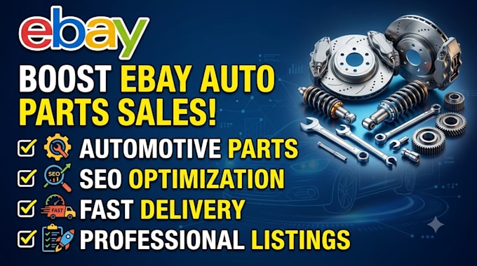 create professional SEO optimized ebay listings