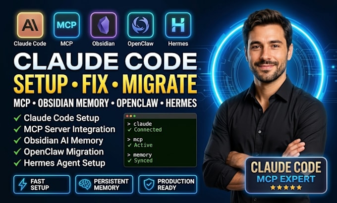 setup claude code claude cowork trainer mcp obsidian memory openclaw hermes